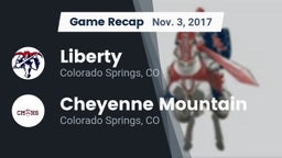 Recap: Liberty  vs. Cheyenne Mountain  2017