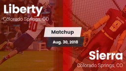 Matchup: Liberty  vs. Sierra  2018