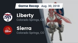Recap: Liberty  vs. Sierra  2018