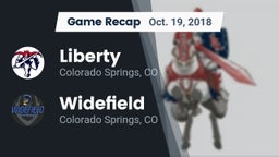 Recap: Liberty  vs. Widefield  2018