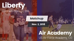Matchup: Liberty  vs. Air Academy  2018