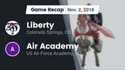 Recap: Liberty  vs. Air Academy  2018
