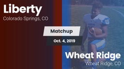 Matchup: Liberty  vs. Wheat Ridge  2019