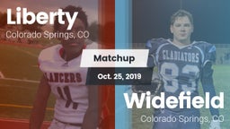 Matchup: Liberty  vs. Widefield  2019
