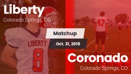 Matchup: Liberty  vs. Coronado  2019