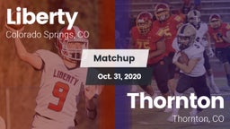 Matchup: Liberty  vs. Thornton  2020