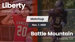 Matchup: Liberty  vs. Battle Mountain  2020