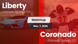 Matchup: Liberty  vs. Coronado  2020