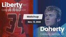 Matchup: Liberty  vs. Doherty  2020