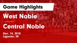 West Noble  vs Central Noble  Game Highlights - Dec. 14, 2018
