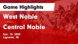 West Noble  vs Central Noble  Game Highlights - Jan. 15, 2020