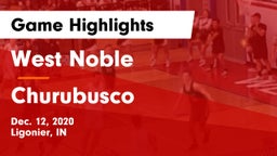 West Noble  vs Churubusco  Game Highlights - Dec. 12, 2020