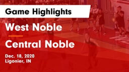 West Noble  vs Central Noble  Game Highlights - Dec. 18, 2020