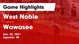 West Noble  vs Wawasee  Game Highlights - Jan. 23, 2021