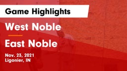West Noble  vs East Noble  Game Highlights - Nov. 23, 2021