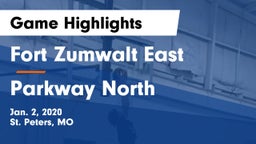 Fort Zumwalt East  vs Parkway North  Game Highlights - Jan. 2, 2020