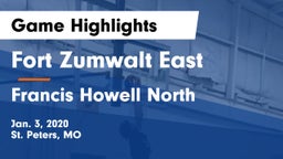 Fort Zumwalt East  vs Francis Howell North  Game Highlights - Jan. 3, 2020