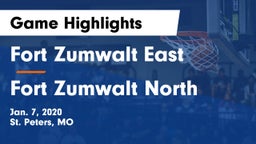 Fort Zumwalt East  vs Fort Zumwalt North  Game Highlights - Jan. 7, 2020