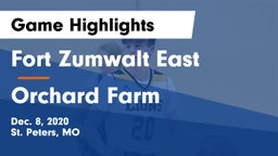 Fort Zumwalt East  vs Orchard Farm  Game Highlights - Dec. 8, 2020