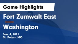 Fort Zumwalt East  vs Washington  Game Highlights - Jan. 4, 2021