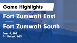 Fort Zumwalt East  vs Fort Zumwalt South  Game Highlights - Jan. 6, 2021