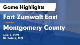 Fort Zumwalt East  vs Montgomery County  Game Highlights - Jan. 7, 2021