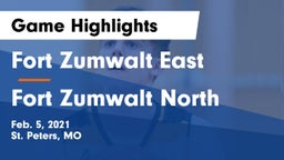 Fort Zumwalt East  vs Fort Zumwalt North  Game Highlights - Feb. 5, 2021