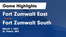 Fort Zumwalt East  vs Fort Zumwalt South  Game Highlights - March 1, 2021