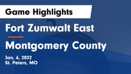 Fort Zumwalt East  vs Montgomery County  Game Highlights - Jan. 6, 2022