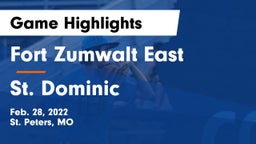 Fort Zumwalt East  vs St. Dominic  Game Highlights - Feb. 28, 2022