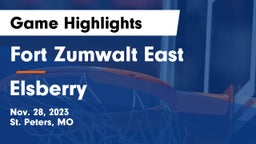 Fort Zumwalt East  vs Elsberry  Game Highlights - Nov. 28, 2023