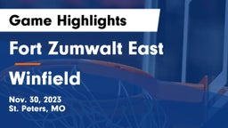 Fort Zumwalt East  vs Winfield  Game Highlights - Nov. 30, 2023