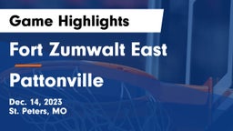 Fort Zumwalt East  vs Pattonville  Game Highlights - Dec. 14, 2023