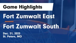 Fort Zumwalt East  vs Fort Zumwalt South  Game Highlights - Dec. 21, 2023