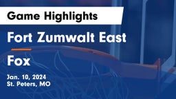 Fort Zumwalt East  vs Fox  Game Highlights - Jan. 10, 2024