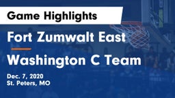 Fort Zumwalt East  vs Washington C Team Game Highlights - Dec. 7, 2020