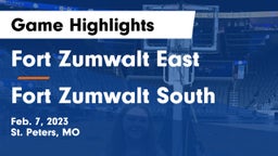 Fort Zumwalt East  vs Fort Zumwalt South Game Highlights - Feb. 7, 2023
