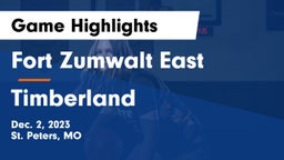 Fort Zumwalt East  vs Timberland  Game Highlights - Dec. 2, 2023