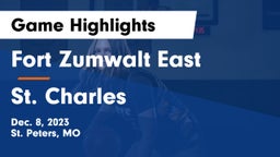 Fort Zumwalt East  vs St. Charles  Game Highlights - Dec. 8, 2023