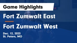 Fort Zumwalt East  vs Fort Zumwalt West  Game Highlights - Dec. 12, 2023