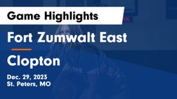 Fort Zumwalt East  vs Clopton   Game Highlights - Dec. 29, 2023