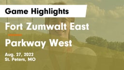 Fort Zumwalt East  vs Parkway West Game Highlights - Aug. 27, 2022