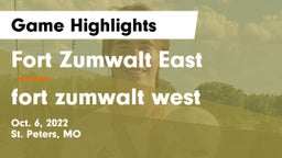 Fort Zumwalt East  vs fort zumwalt west Game Highlights - Oct. 6, 2022