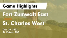 Fort Zumwalt East  vs St. Charles West  Game Highlights - Oct. 20, 2022