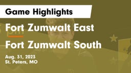 Fort Zumwalt East  vs Fort Zumwalt South  Game Highlights - Aug. 31, 2023