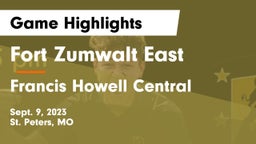 Fort Zumwalt East  vs Francis Howell Central  Game Highlights - Sept. 9, 2023
