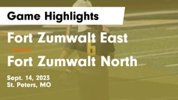 Fort Zumwalt East  vs Fort Zumwalt North  Game Highlights - Sept. 14, 2023