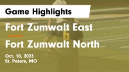 Fort Zumwalt East  vs Fort Zumwalt North  Game Highlights - Oct. 10, 2023