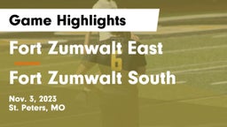 Fort Zumwalt East  vs Fort Zumwalt South  Game Highlights - Nov. 3, 2023