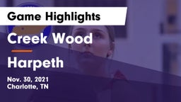 Creek Wood  vs Harpeth  Game Highlights - Nov. 30, 2021